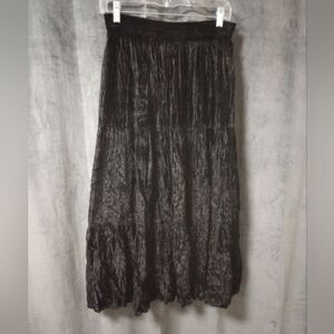 Vintage Velvet Broomstick Maxi Shirt Size Medium EUC